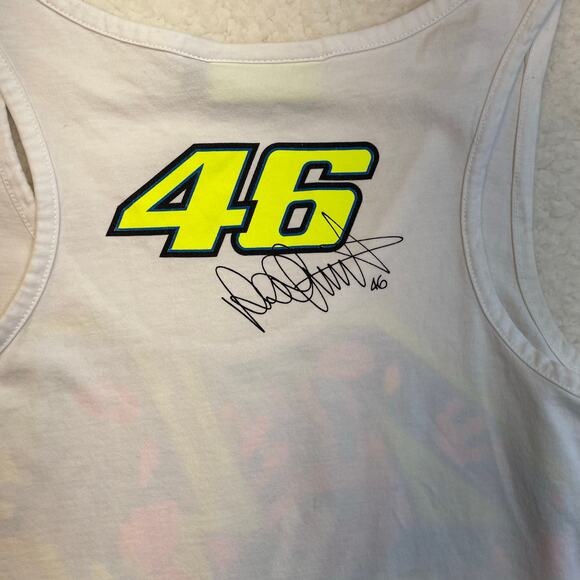 Official VR46 Valentino Rossi MotoGP Women Yamaha 46 Racing Tank Top small - Picture 5 of 7